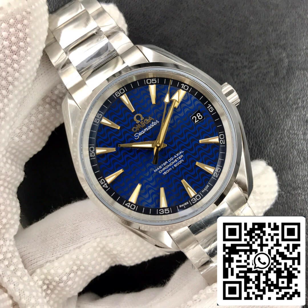 Omega Seamaster Aqua Terra 150M 1:1 edición mayor Rio Olympic Special Edizione VS Fabbrica quadrante blu