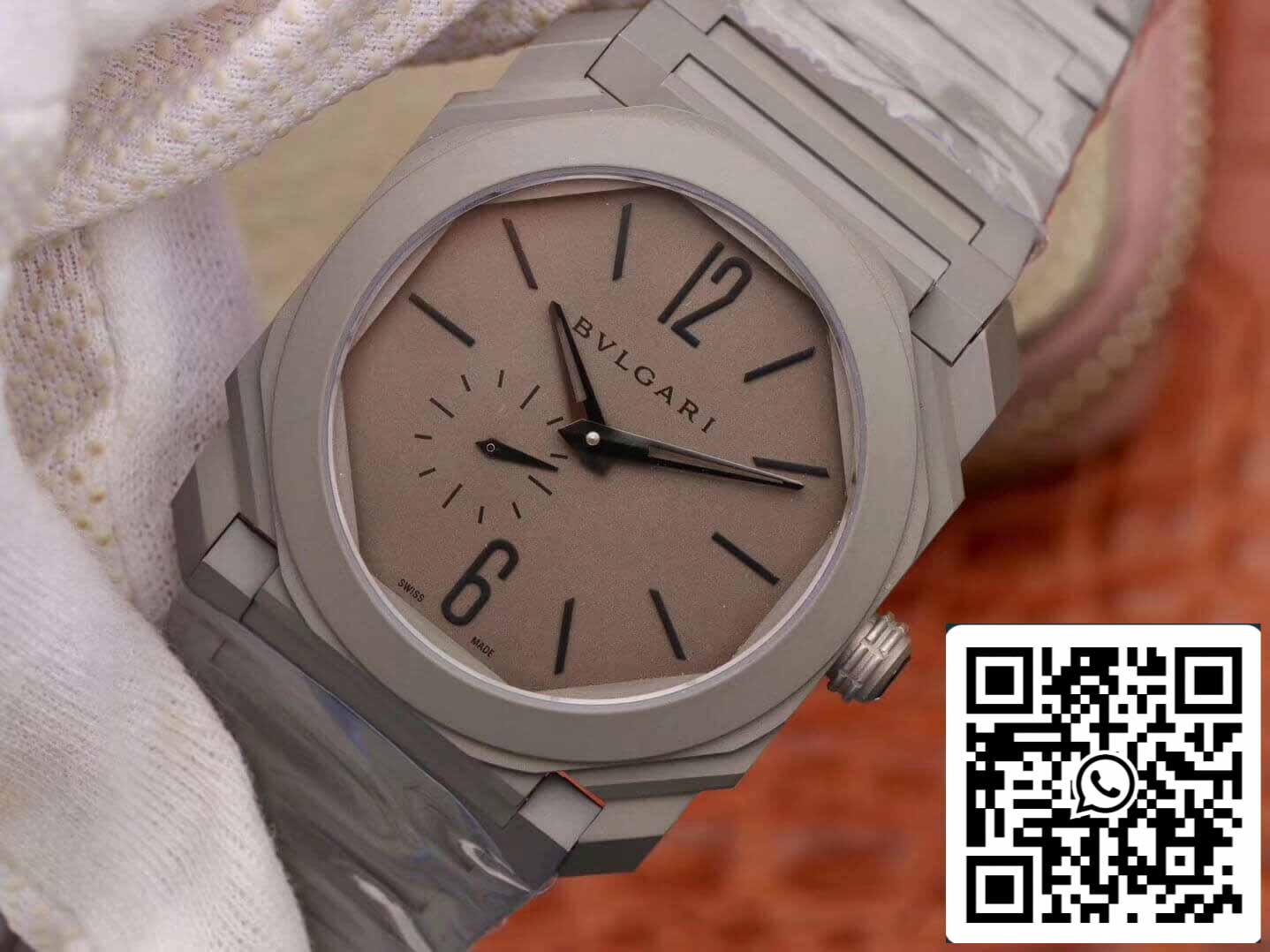 Bvlgari Octo Finissimo 102713 1:1 edición mejor BV Fabbrica Grigio quadrante