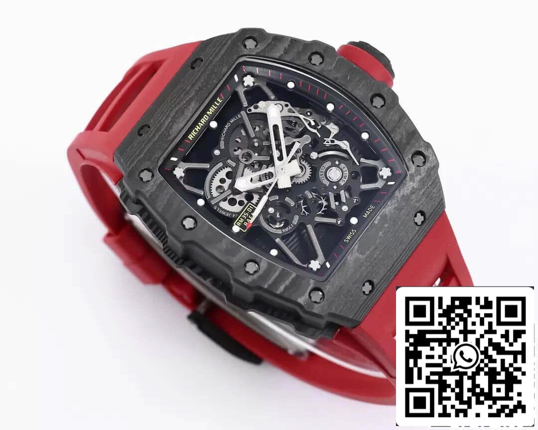 Richard Mille RM35-01 1:1 edizione migliore BBR Fabbrica Gomma cinturino