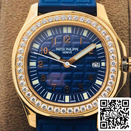 Patek Philippe Aquanaut 5067A Quartz movimento 1:1 Best Edition PPF Fabbrica Blue Dial