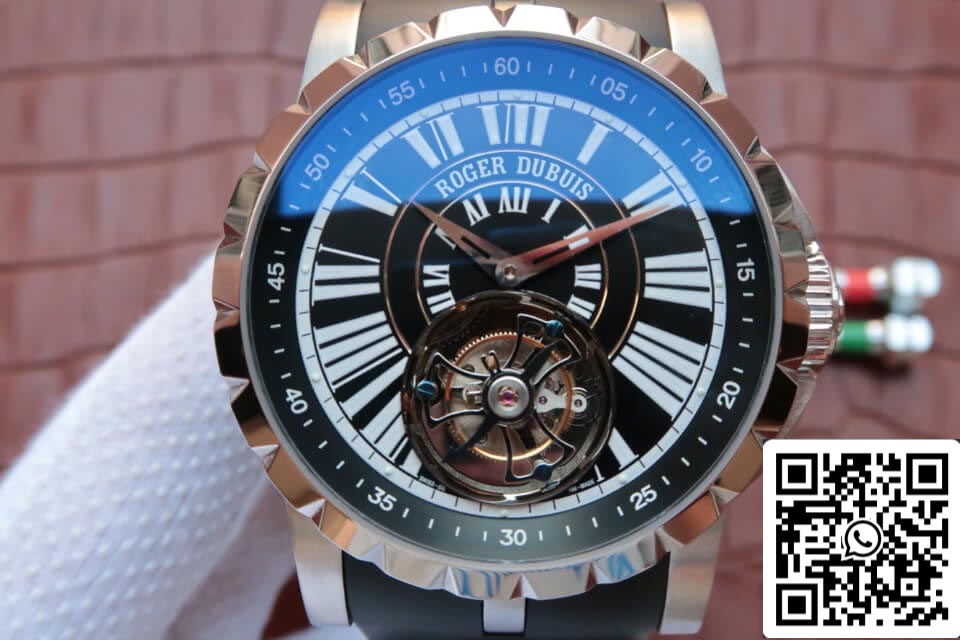 Roger Dubuis Hommage Tourbillon 1:1 edizione migliore JB Fabbrica Rose Gold