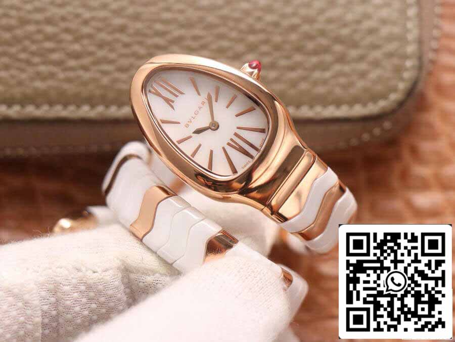 Bvlgari Serpenti 1:1 edición mejor BV Fabbrica quadrante bianco