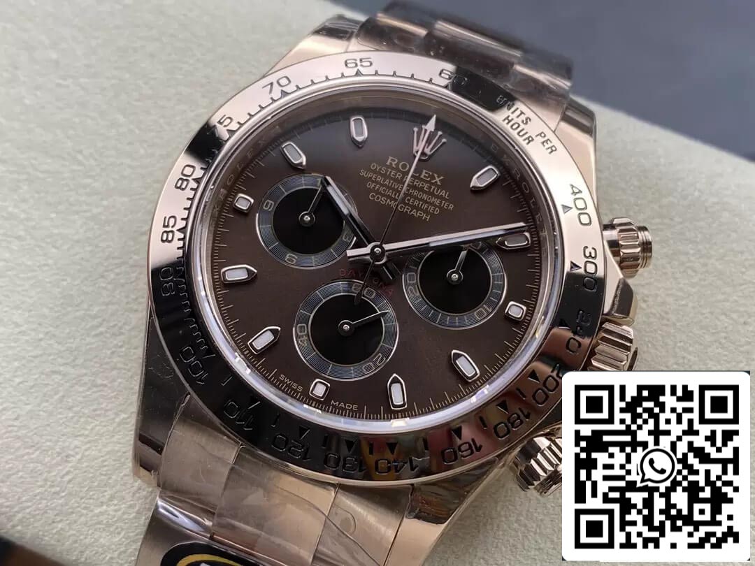 Rolex Daytona M116505-0013 1:1 edição melhor BT Fabbrica Chocolate quadrante