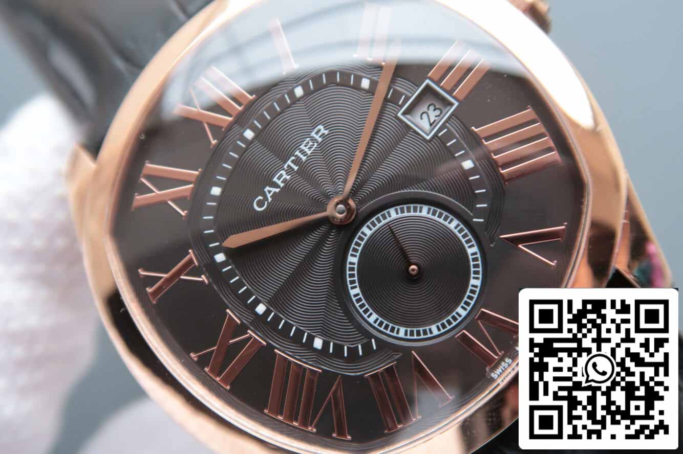 Drive De Cartier WGNM0004 1:1 Best Edition V6 Fabbrica Rose Gold