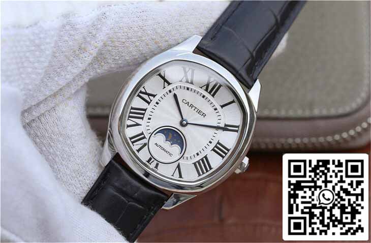 Drive De Cartier Moonphase WSNM0008 1:1 Best Edition acciaio inossidabile