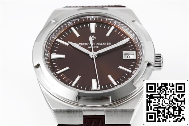 Vacheron Constantin Overseas 4500V 1:1 Best Edition PPF Fabbrica Brown Rubber cinturino