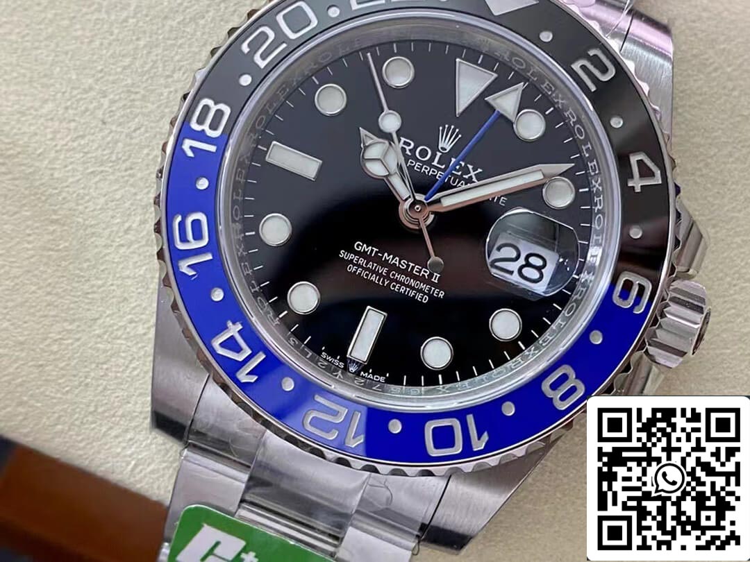 Rolex GMT Master II M126710blnr-0003 1:1 edizione migliore C+ Fabbrica quadrante nero