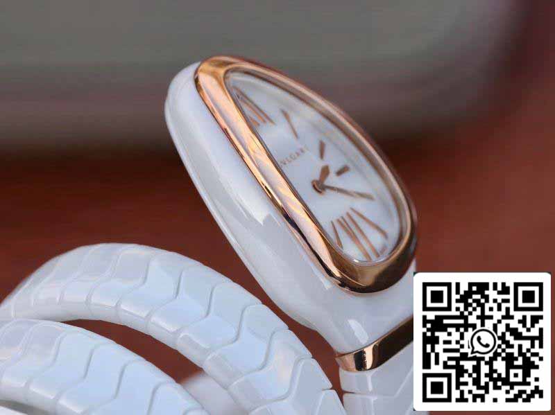 Bvlgari Srpenti Spiga 102886 1:1 edizione migliore BV Fabbrica Rosa Oro No Diamond Movimiento de cuarzo suizo