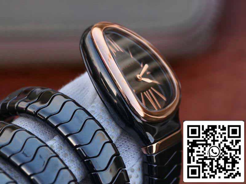 Bvlgari Srpenti Spiga 102885 1:1 edizione migliore BV Fabbrica Rosa Oro No Diamond Movimiento de cuarzo suizo