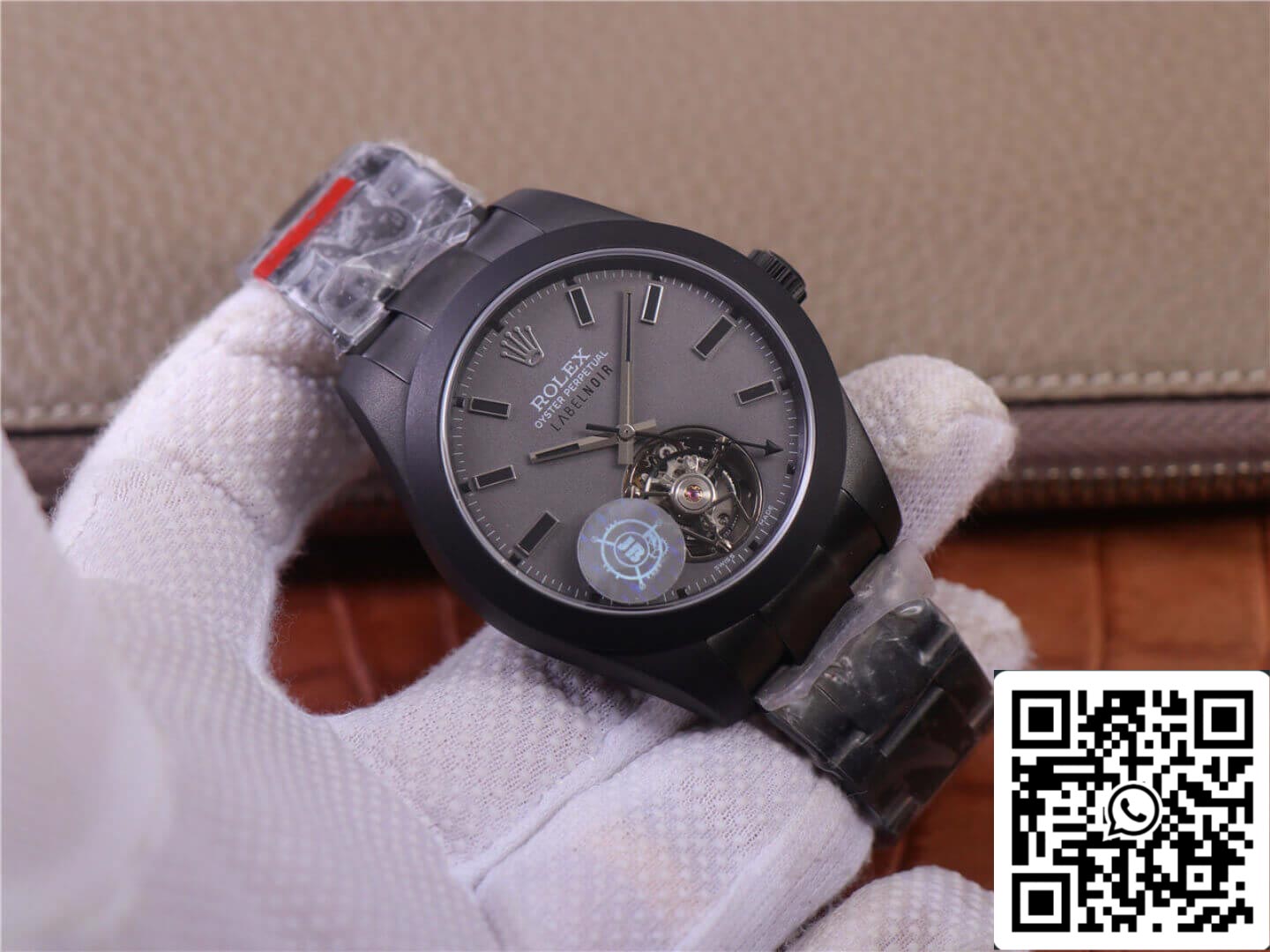 Rolex Milgauss 116400 Tourbillon 1:1 edizione migliore JB Fabbrica Black PVD Case Swiss ETA3131