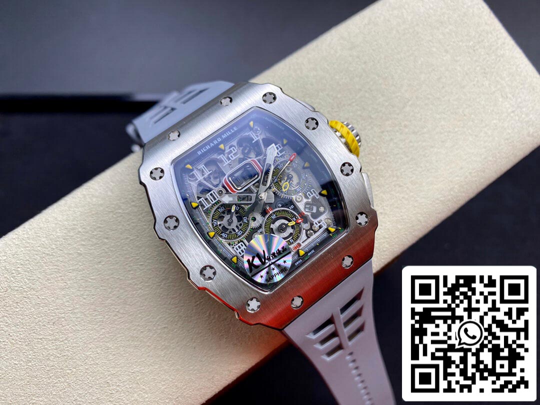 Richard Mille RM11-03 1:1 Melhor Edição KV Fabrica Aço Titânio