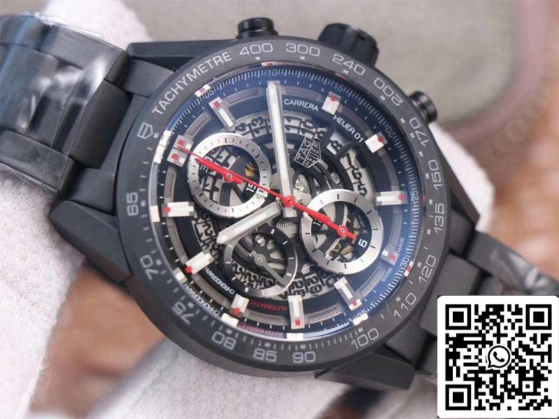 Tag Heuer Carrera CAR2090.BH0729 1:1 Best Edition XF Fabbrica Black Ceramic Customized movimento