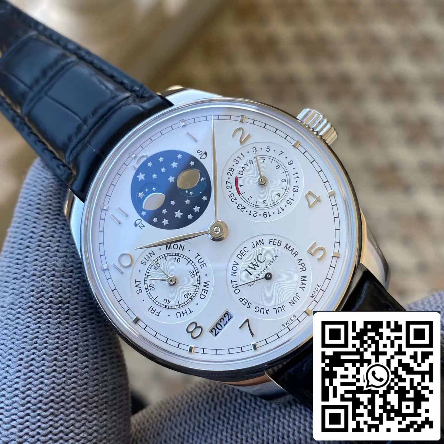IWC Portuguese Perpetual Calendar IW503406 1:1 edizione migliore APS Fabbrica quadrante bianco