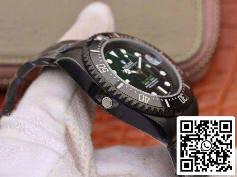 Rolex Sea-Dweller Deepsea 11666001 1:1 V2 Best Edition Swiss ETA2836 Mostrador Superlumed