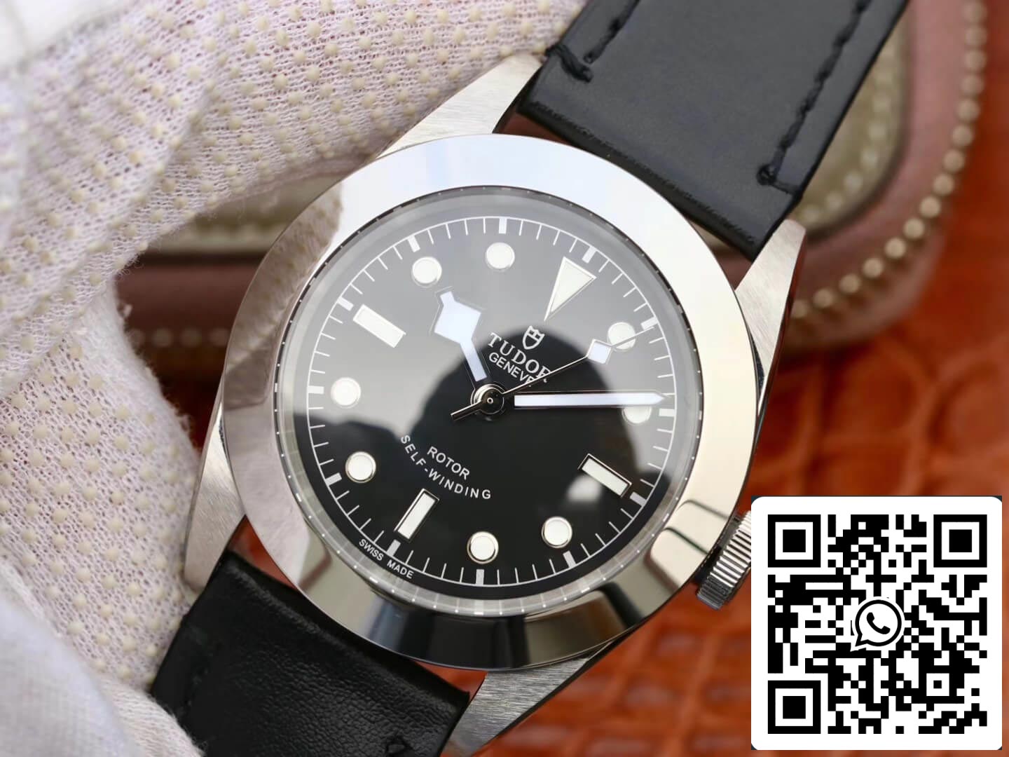 Tudor Heritage Black Bay M79540-0007 1:1 Melhor Edição TW Fabrica Mostrador Preto