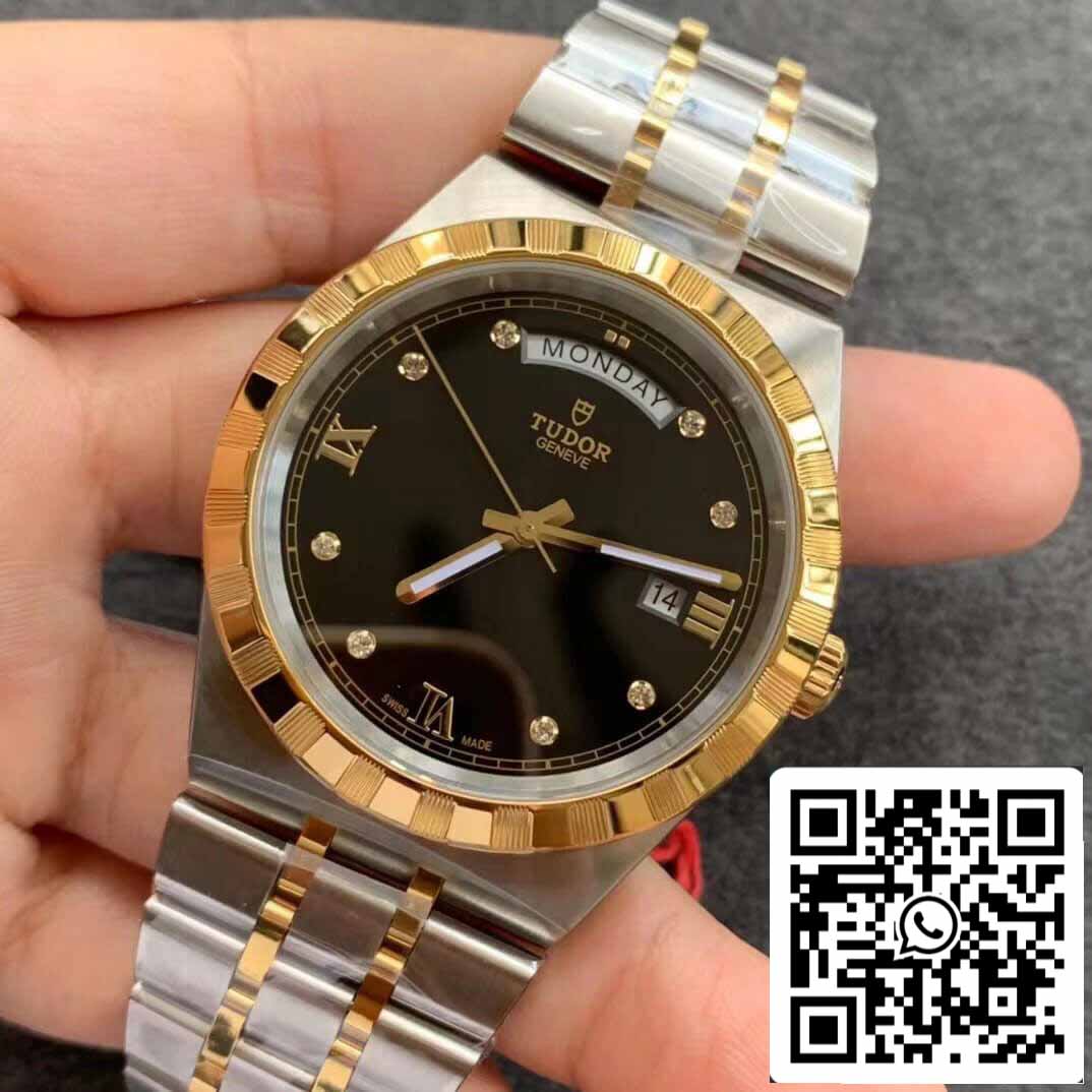 replica Tudor Royal M28603-0005 1:1 Best Edition V7 Fabbrica Demi Gold