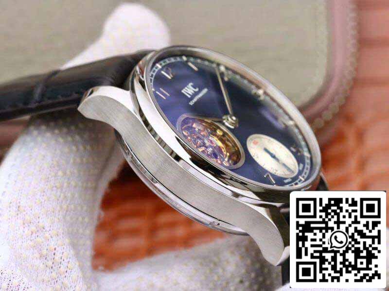 IWC Portuguese Tourbillon IW546302 ZF Fabbrica Men Watches 1:1 Best Edition Swiss Tourbillon Blue Dial