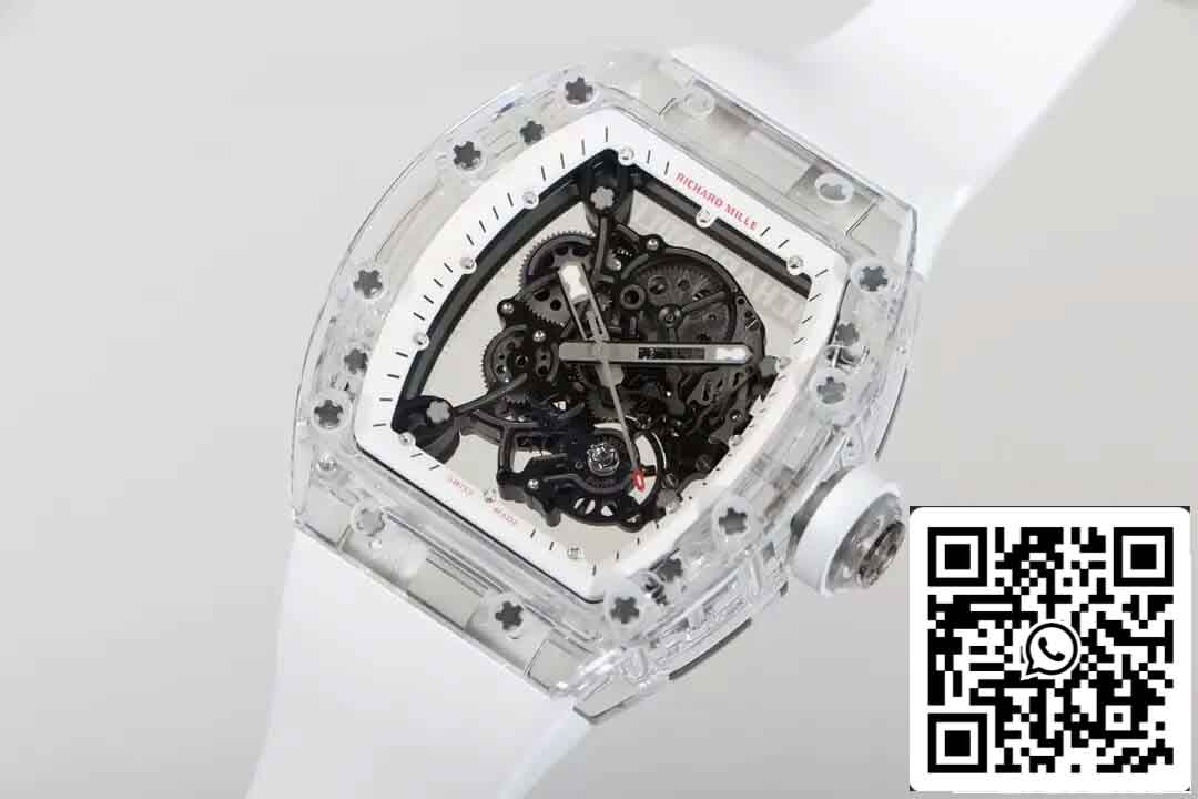 Richard Mille RM055 Best 1:1 Edition RM Fabbrica Rubber cinturino