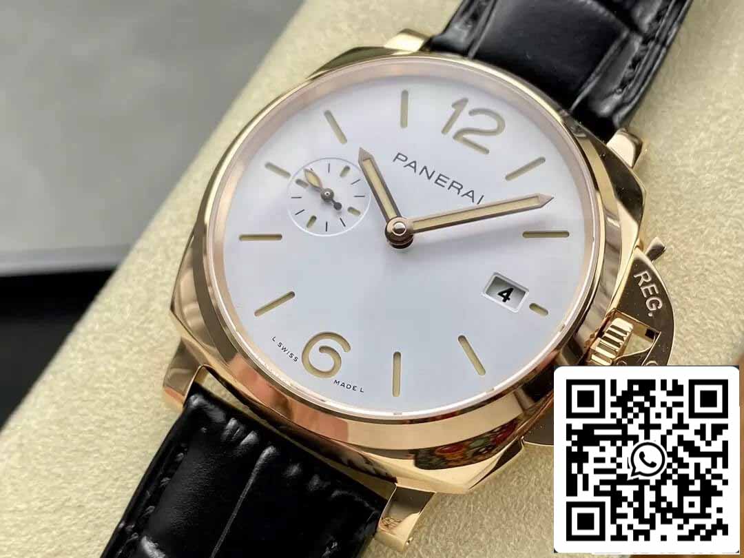 Panerai Luminor PAM01336 1:1 edizione migliore VS Fabbrica quadrante bianco