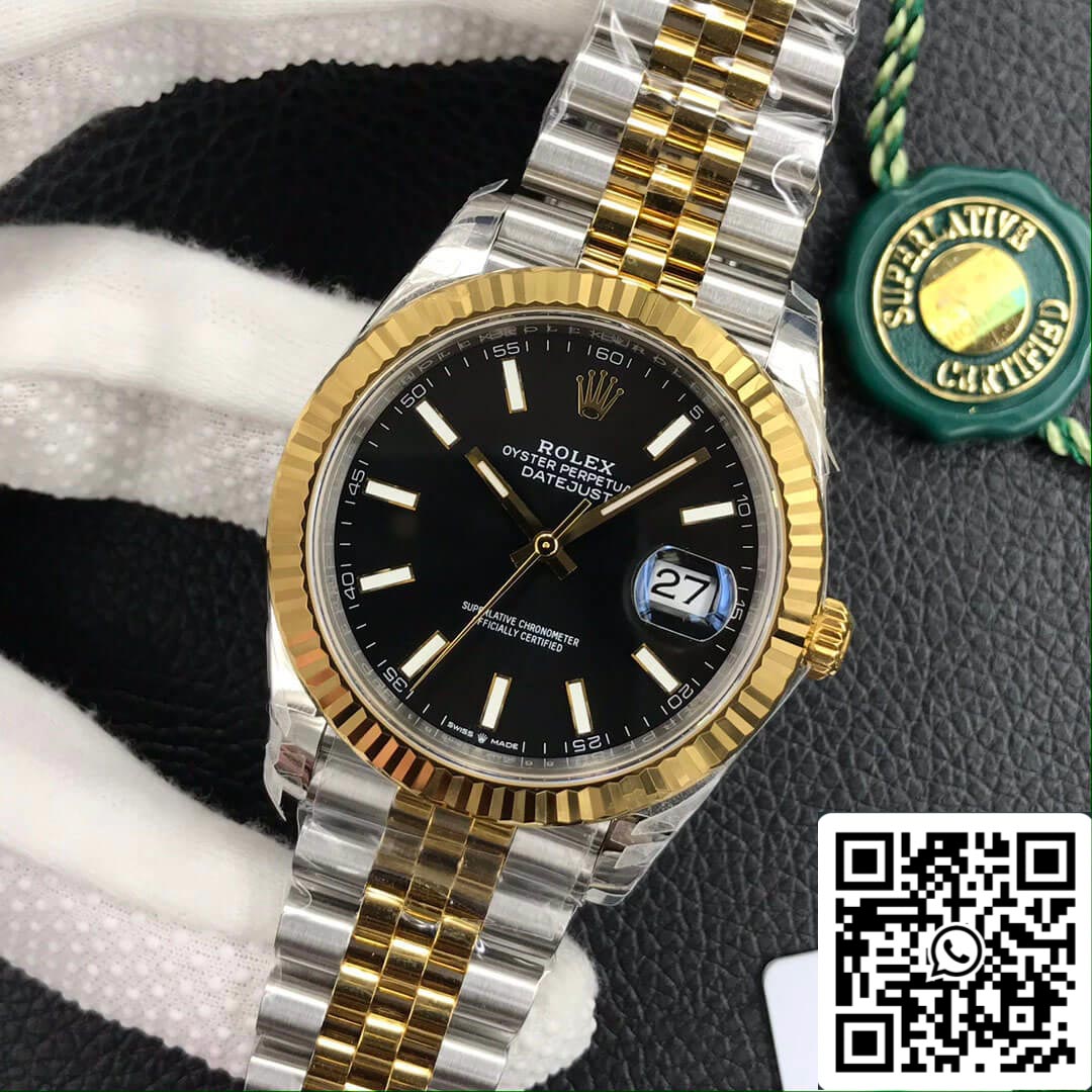 Rolex Datejust M126333-0014 41mm Jubilee cinturino VS Fabbrica acciaio inossidabile