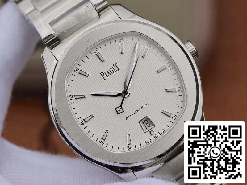 Piaget Polo' S G0A41001 acciaio inossidabile 42mm MKS Fabbrica 1:1 Mejor Edición Suiza ETA1110 Esfera texturizada blanca