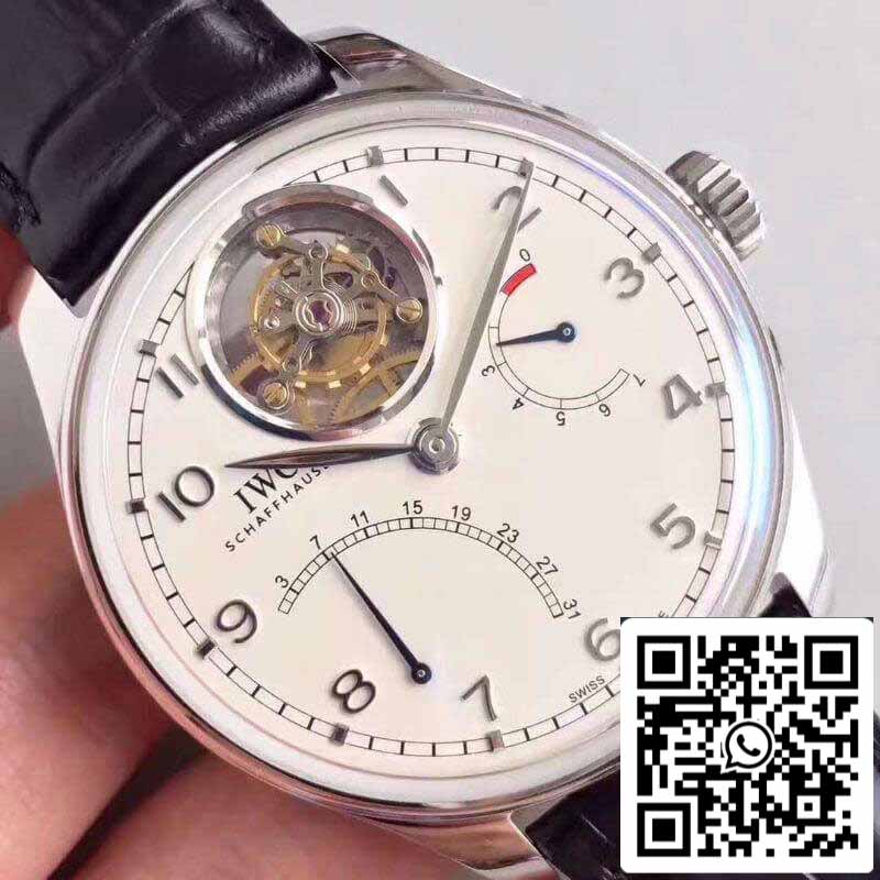 IWC Portuguese Tourbillon IW504601 YL Fabbrica 1:1 Best Edition Swiss Tourbillon White Dial