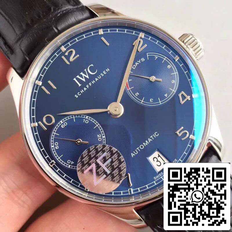 Relógios mecânicos IWC Portugueses IW500703 ZF Fabbrica 1:1 Best Edition Swiss ETA52010