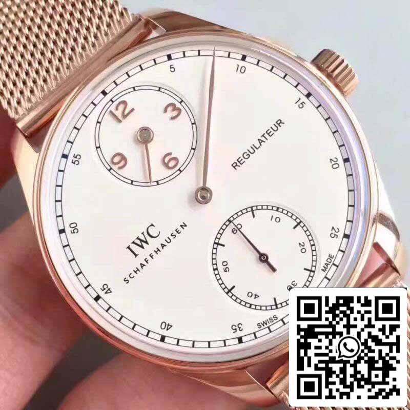 IWC Portuguese IW544402 YL Fabbrica 1:1 Best Edition Swiss ETA98245 White Dial