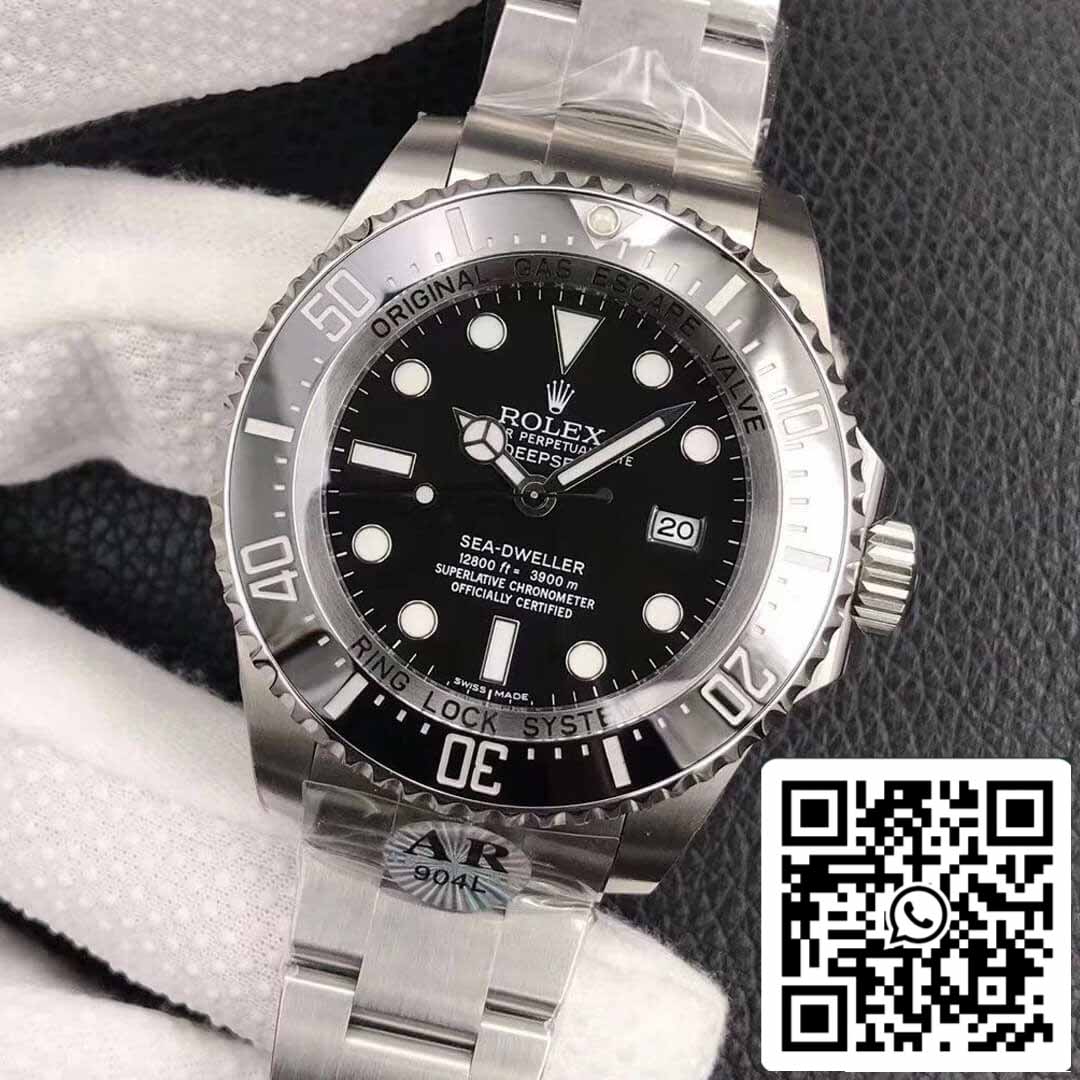 Rolex Sea Dweller 116660-98210 1:1 edición migliore AR Fabbrica quadrante nero