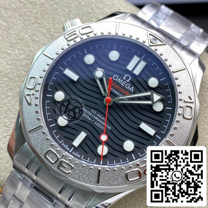Omega Seamaster Diver 300M 210.30.42.20.01.002 1:1 edición mejor VS Fabbrica quadrante nero