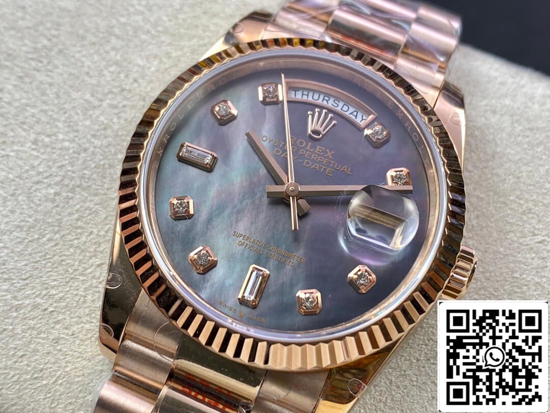 Rolex Day Date 118235 36MM 1:1 edizione migliore GM Fabbrica Mother-of-pearl quadrante