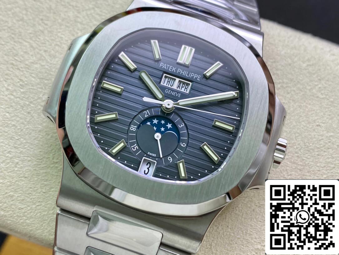 Patek Philippe Nautilus 5726/1A-014 1:1 Best Edition PPF Fabbrica Blue Dial