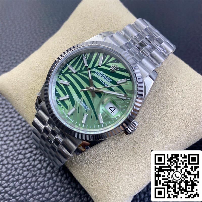 Rolex Datejust M126234-0047 36MM 1:1 edizione migliore VS Fabbrica quadrante verde
