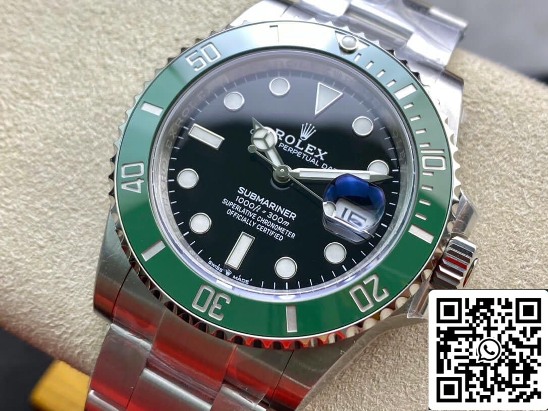 Rolex Submariner M126610LV-0002 Kermit VS Fabbrica quadrante nero