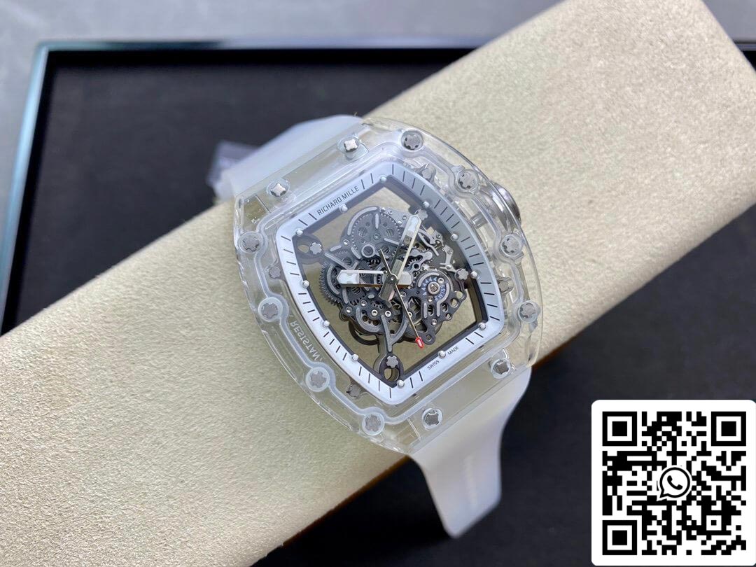 Richard Mille RM35-02 1:1 Best Edition RM Fabbrica Transparent Case