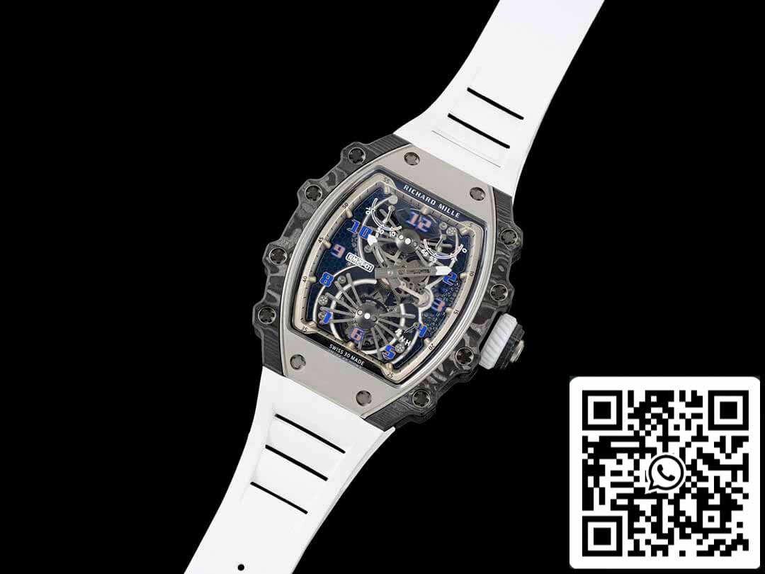 Richard Mille RM21-01 1:1 Best Edition RM Fabbrica Tourbillon Carbon Fiber Bezel