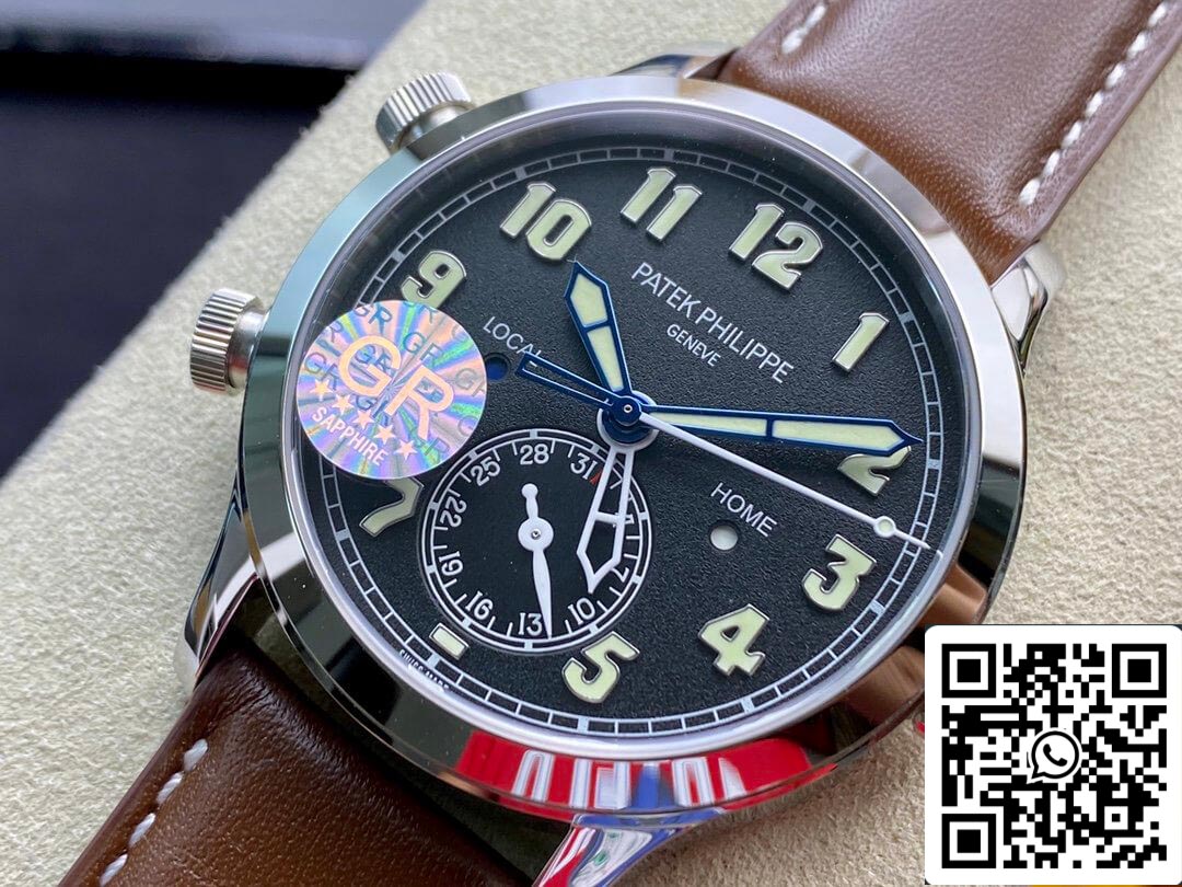 Patek Philippe Calatrava 5524G-001 1:1 edizione migliore GR Fabbrica V2 Brown cinturino