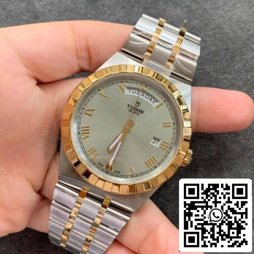 réplica Tudor Royal M28603-0001 1:1 Best Edition V7 Fabbrica cinza Dial