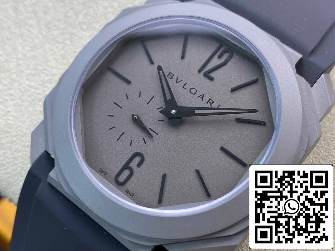 Bvlgari Octo Finissimo 1:1 edición mejorada BV Fabbrica V2 Gomma cinturino