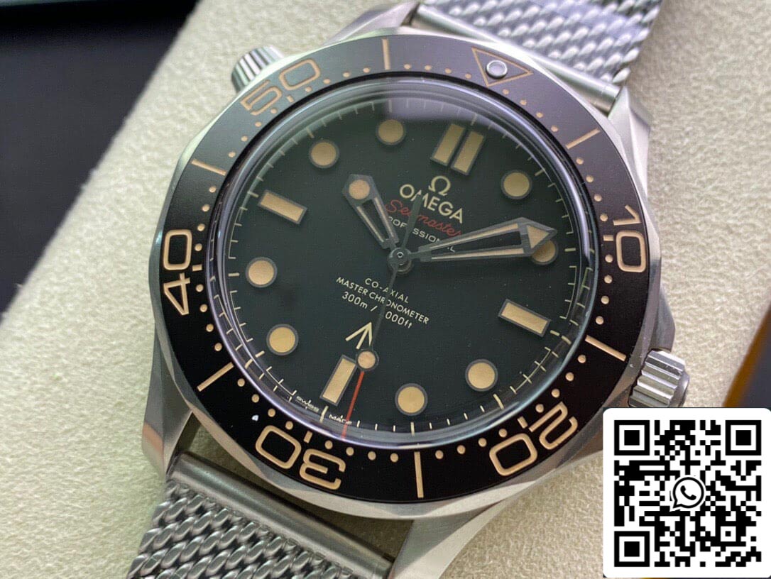 Omega Seamaster Diver 300M 007 Edition 210.90.42.20.01.001 1:1 Best Edition OR Fabbrica Black Dial