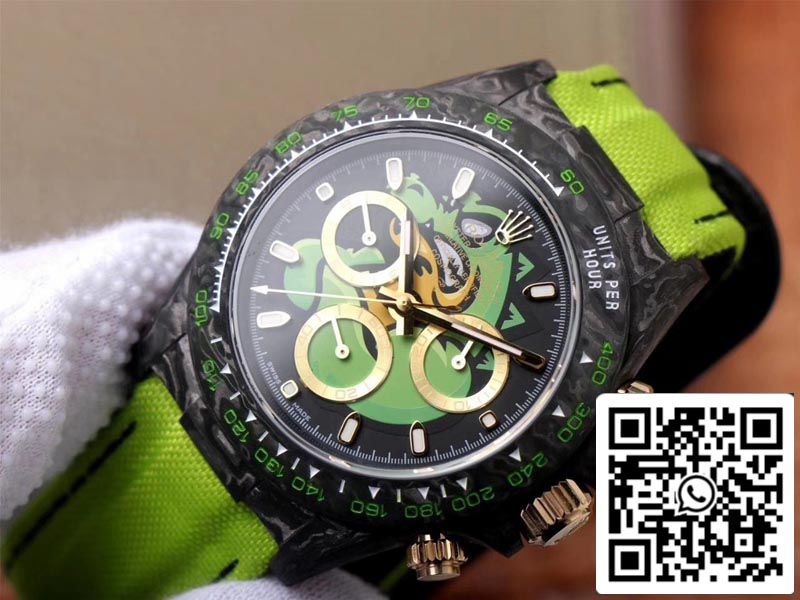 Rolex Daytona Cosmos Green Exploded Dragon 1:1 Best Edition WWF Fabbrica Swiss ETA7750