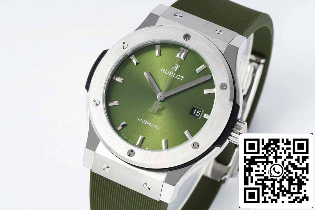Hublot Classic Fusion 542.NX.8970.RX 42MM 1:1 edizione migliore HB Fabbrica quadrante verde