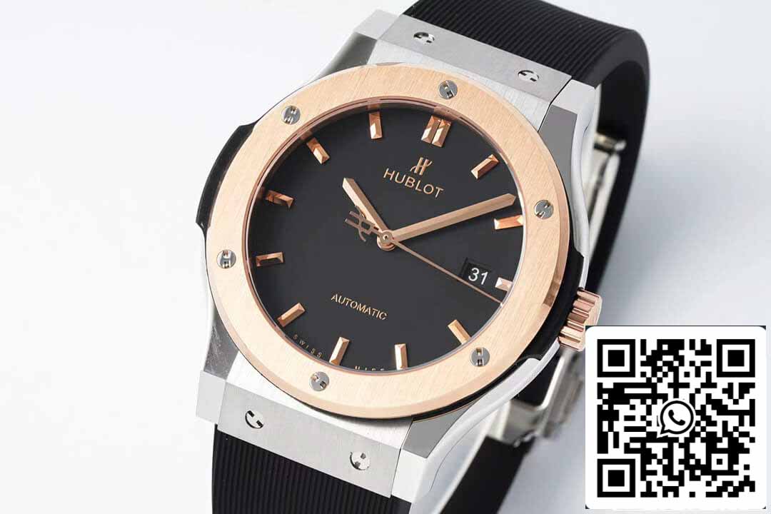 Hublot Classic Fusion 542.NO.1181.RX 42MM 1:1 edizione migliore HB Fabbrica Oro lunetta
