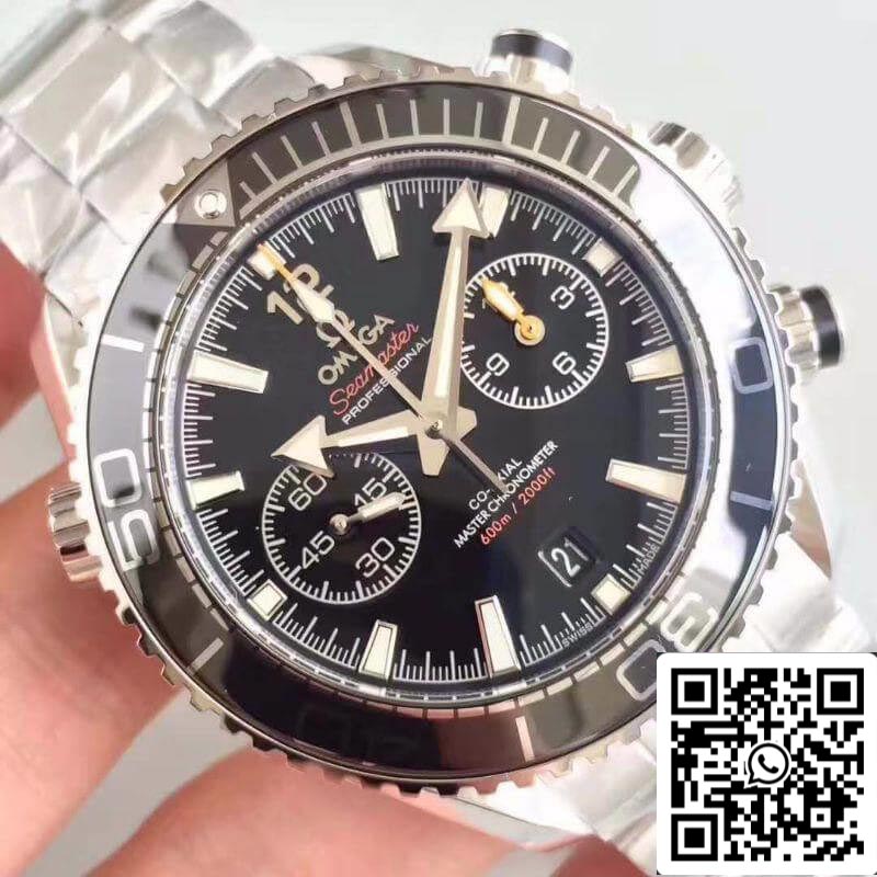 Omega Seamaster Planet Ocean 232.30.46.51.01.001 OM Fabbrica 1:1 edizione migliore Swiss ETA7750 quadrante nero