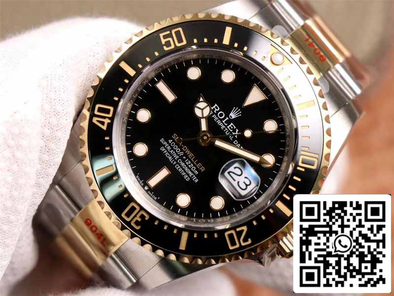 Rolex Sea Dweller M126603 1:1 edizione migliore GM Fabbrica V3 Swiss ETA3235