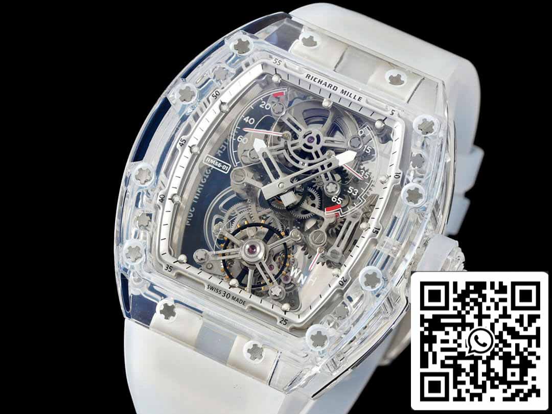 Richard Mille RM 56-01 Tourbillon 1:1 Best Edition RM Fabbrica Transparent Case