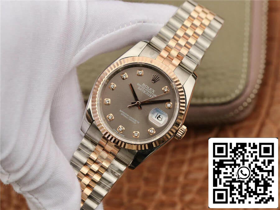 Rolex Datejust 116231 1:1 edizione migliore GM Fabbrica Diamond-set quadrante