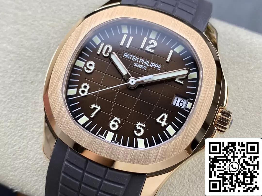 Patek Philippe Aquanaut 5167R-001 1:1 edición mayor 3K Fabbrica V2 Versione Rosa Oro