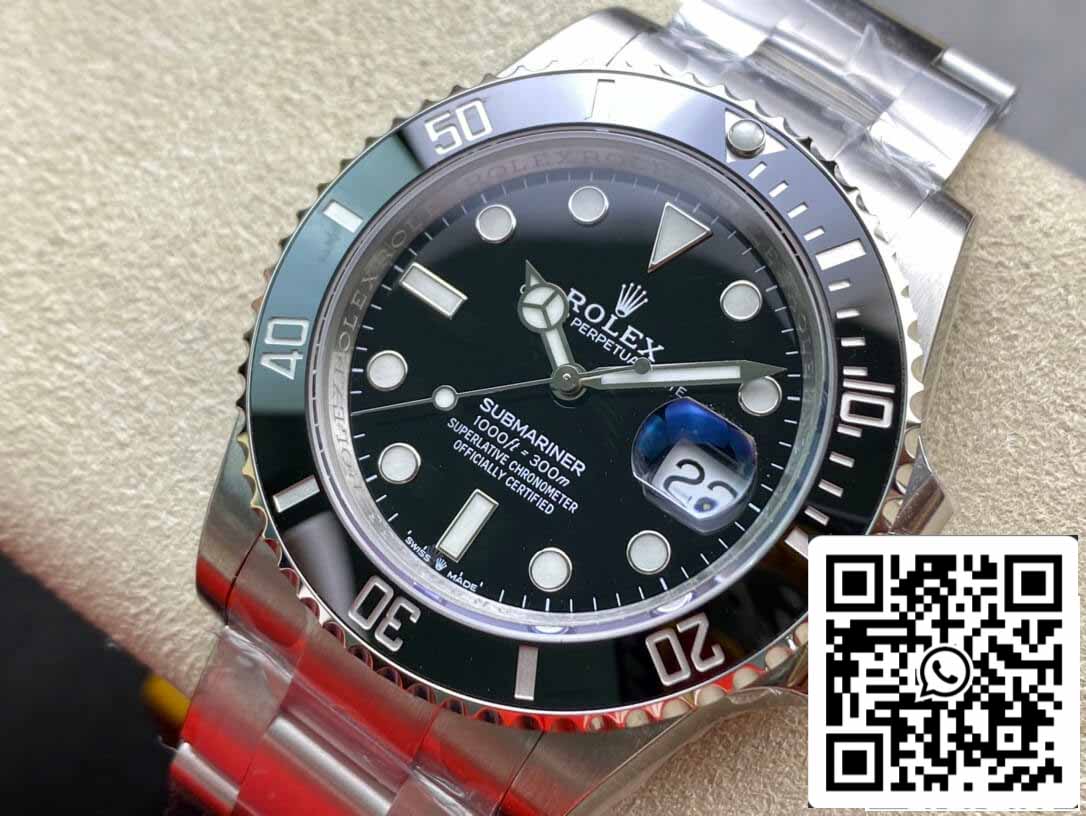 Rolex Submariner M126610LN-0001 41MM 1:1 edizione migliore VS Fabbrica lunetta in ceramica