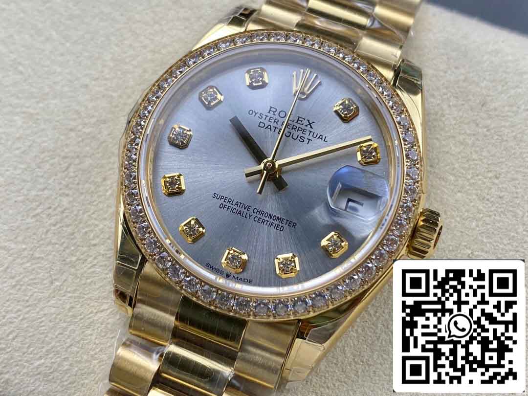 Rolex Datejust M278288RBR-0028 31MM 1:1 edizione migliore GS Fabbrica Diamond lunetta